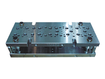 Precision stamping die base